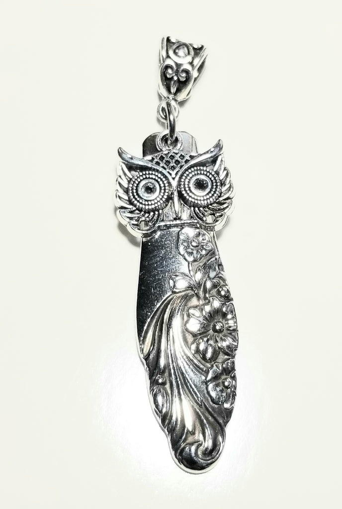 Owl necklace, evening star - Kpughdesigns