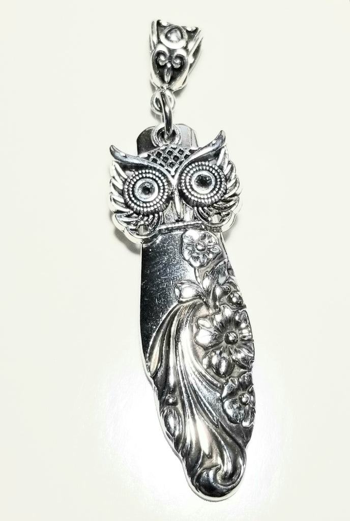 Owl necklace, evening star - Kpughdesigns