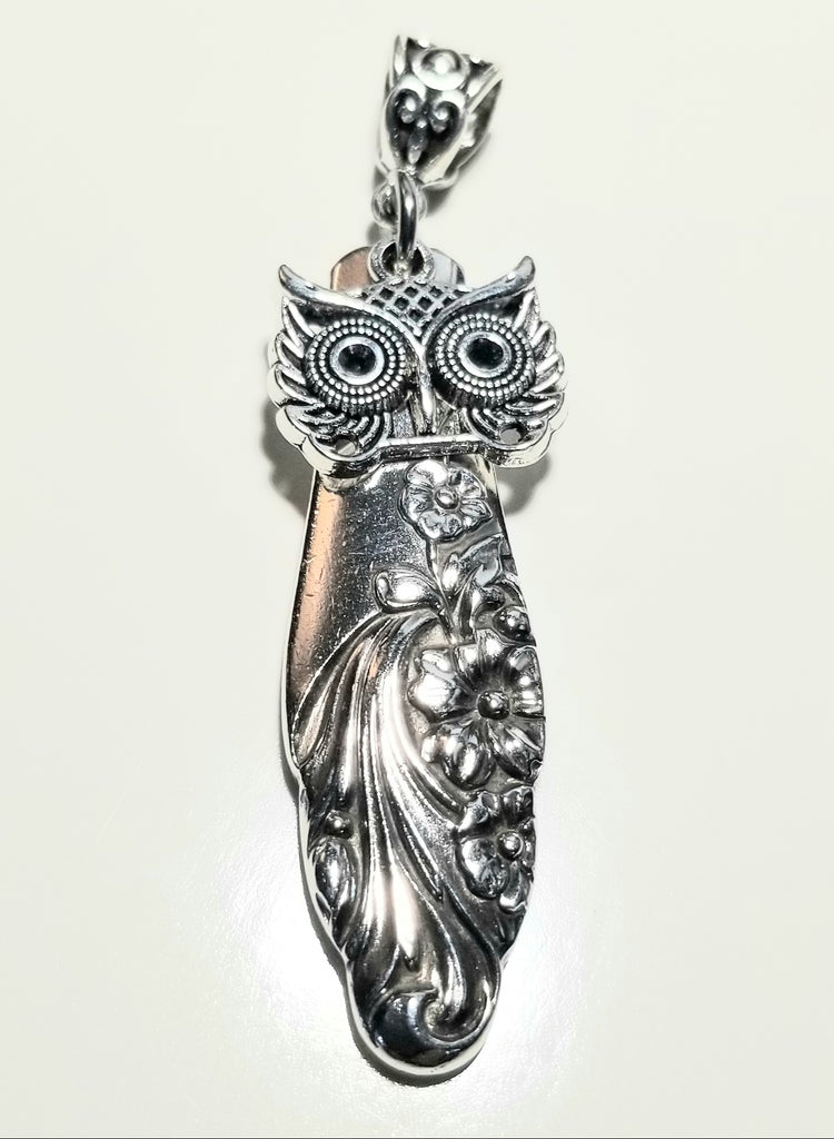 Owl necklace, evening star - Kpughdesigns