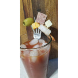 Bloody Mary, cocktail drink stick,  dressing fork - Kpughdesigns