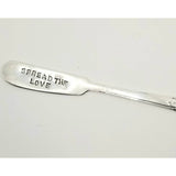 Cheese spreader, stamped spreader,  charcuterie, butter or jam, inspirational, humor, funny, hostess gifts, entertaining - Kpughdesigns