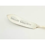 Cheese spreader, stamped spreader,  charcuterie, butter or jam, inspirational, humor, funny, hostess gifts, entertaining - Kpughdesigns