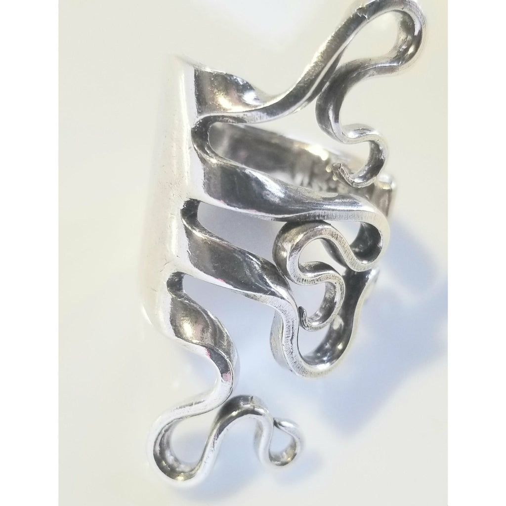 Fork rings, twisted forks, octopus ring - Kpughdesigns