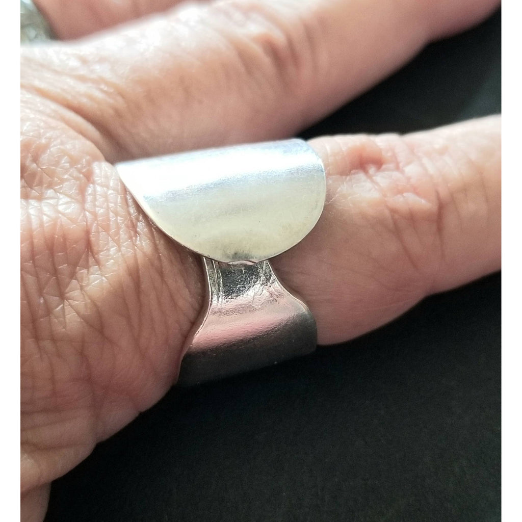 Spoon ring,  band rings, knife ring,  unisex, silver ring - Kpughdesigns