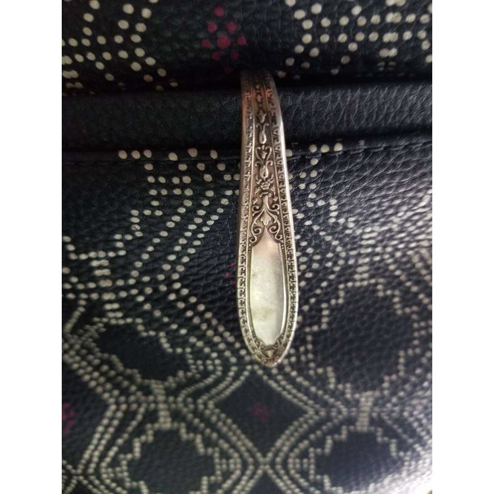 Key ring, key keeper, pocket key ring, purse key ring, vintage silverware - Kpughdesigns