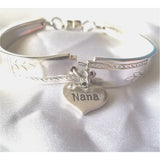 Nana bracelet, Mom, Grandmother, spoon bracelet,  size medium - Kpughdesigns