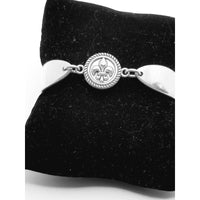 NOLA Fleur de lis bracelet, spoon jewelry, cuff, medium, Louisiana bracelet, Mardi Gras - Kpughdesigns