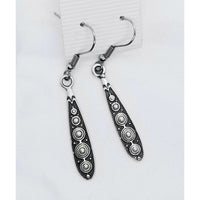 Pierced earrings, spiral - Kpughdesigns