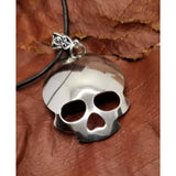 Skull, muerte, skull necklace, skeleton, spoon, goth, Halloween, pirate, death, bikers - Kpughdesigns