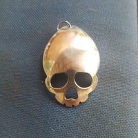 Skull, muerte, skull necklace, skeleton, spoon, goth, Halloween, pirate, death, bikers - Kpughdesigns