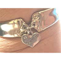 Spoon bracelet, Grandma, cuff style, size medium - Kpughdesigns