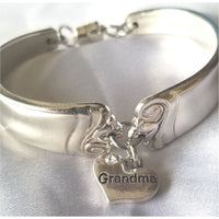 Spoon bracelet, Grandma, cuff style, size medium - Kpughdesigns