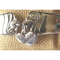 Spoon bracelet, Grandma, cuff style, size medium - Kpughdesigns
