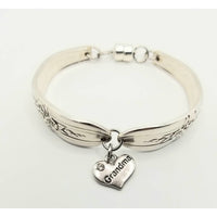 Spoon bracelet, Grandma jewelry, cuff style, medium, magnetic clasp - Kpughdesigns