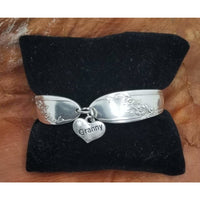 Spoon bracelet, Granny gift, Grandma, cuff, size medium, magnetic clasp - Kpughdesigns