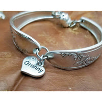 Spoon bracelet, Granny gift, Grandma, cuff, size medium, magnetic clasp - Kpughdesigns