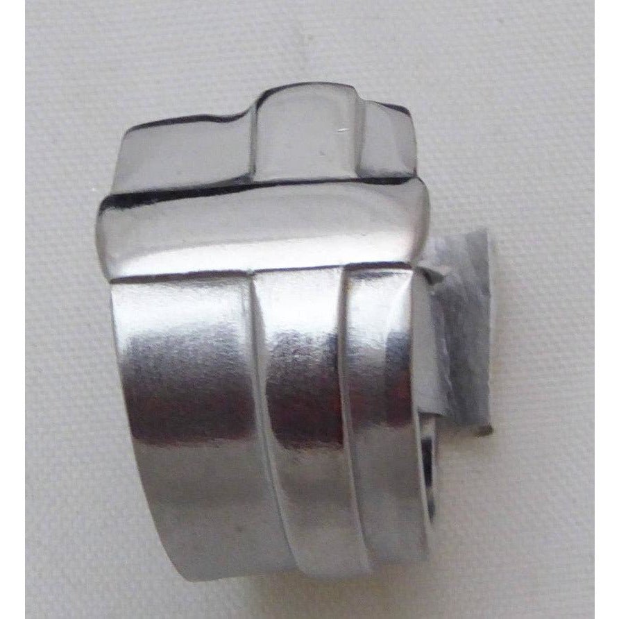 Spoon ring, cross design ring, stainless steel, cross rings, unisex ring, size 7 - Kpughdesigns