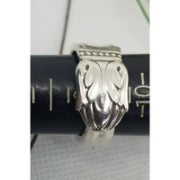 Spoon ring, danish princess, vintage spoon, silver ring, - Kpughdesigns
