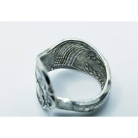Spoon ring,  eagle ring, rings, American Eagle, Americana, vintage spoon, flag ring, eagle ring, unisex ring - Kpughdesigns