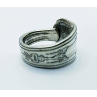 Spoon ring, fluer de lis ring, spoon rings, vintage spoon, rings for women, size 8 - Kpughdesigns