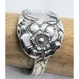 Spoon ring, poppy design - Kpughdesigns