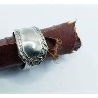 Spoon ring, rings, vintage spoons,  size 7,  upcycled spoons, vintage silverware, - Kpughdesigns