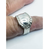 Spoon ring, rings, vintage spoons,  size 7,  upcycled spoons, vintage silverware, - Kpughdesigns