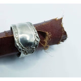 Spoon ring, rings, vintage spoons,  size 7,  upcycled spoons, vintage silverware, - Kpughdesigns