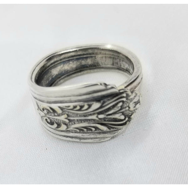 Spoon ring, silver - Kpughdesigns