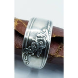 Spoon ring, silver rings, Queen Bess, size 9-10 - Kpughdesigns