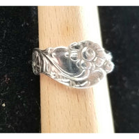Spoon rings, Petite, floral, ring, floral - Kpughdesigns