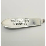Spreaders, butter knife, stamped knife, inspiration, humor, hostess gift stamped knives, cheese spread, charcuterie board, entertaining, knife - Kpughdesigns