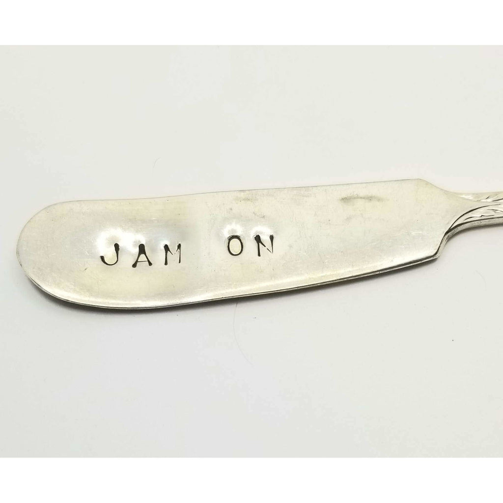 Stamped spreader knife, vintage knife,upcycled - Kpughdesigns